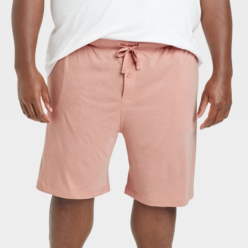 Men's Big & Tall 9" Solid Knit Pajama Shorts - Goodfellow & Co